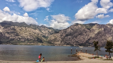 Giro dei 3 laghi : Idro, Ledro, Garda Spiaggia Malcesine