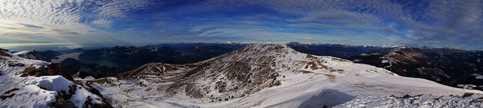 Panoramica sul Lago d&#039;Ideo e la Valle Camonica 1