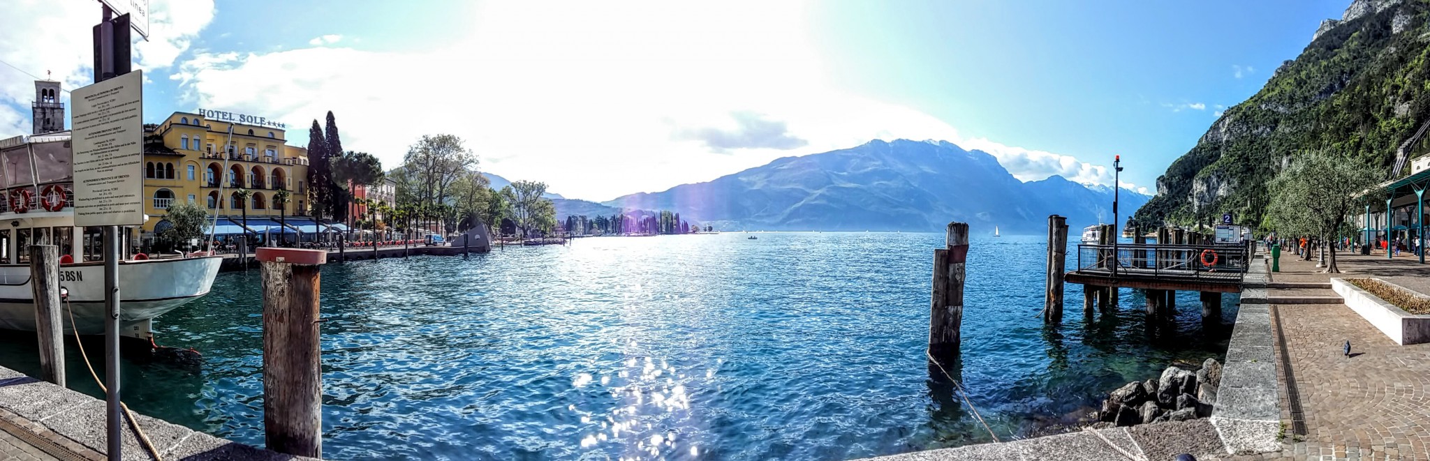 Bike ride around Garda Lake