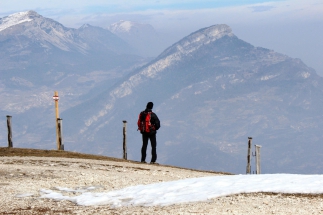 Val del Parol ai piedi del Monte Altissimo da Brentonico